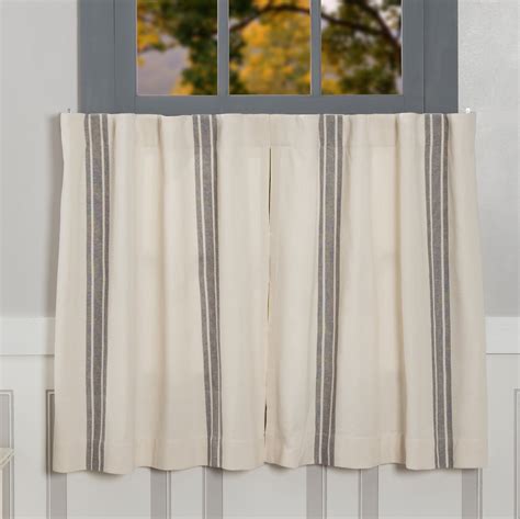 French Linen Cafe Valance 